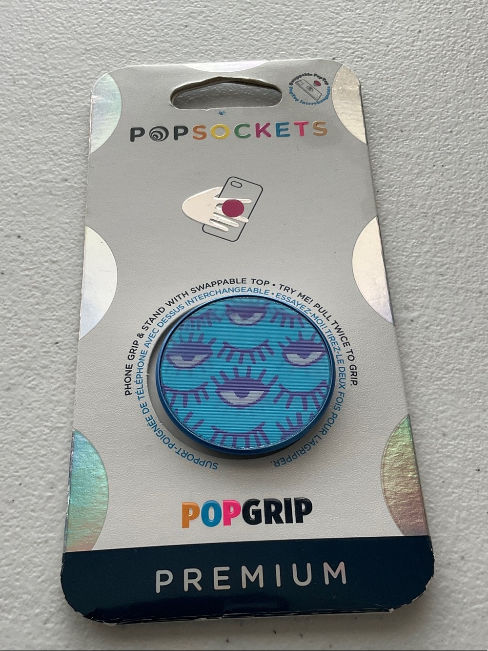 PopSocket PopGrip Phone Grip - Blue Eye Motif